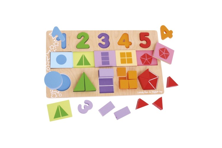 Bigjigs My First Fractions Puzzle BJ459