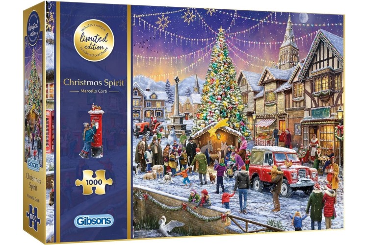 Gibson's 1000 Christmas Spirit 2023 jigsaw puzzle 