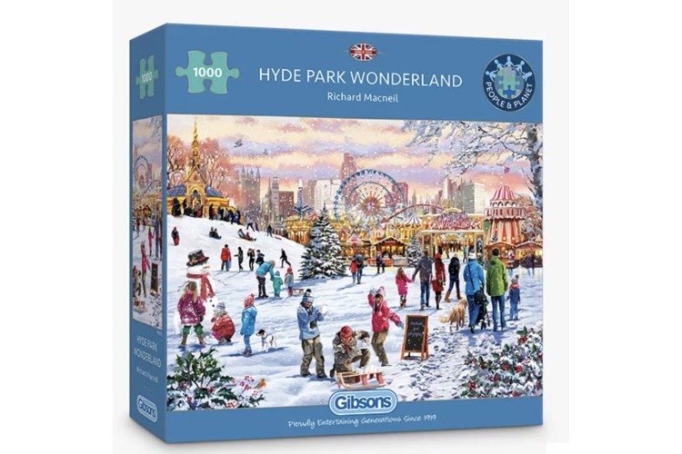 Gibson's 1000 Hyde Park Wonderland Jigsaw Puzzle