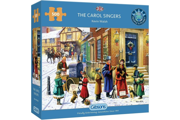 Gibson's 500 The Carol Singers Jigsaw Puzzle 