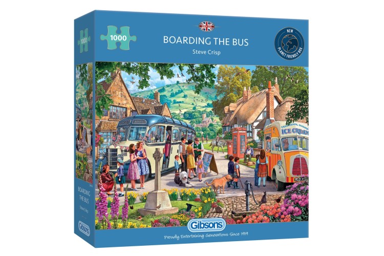 Gibson's Boarding the Bus  1000PC PUZZLE