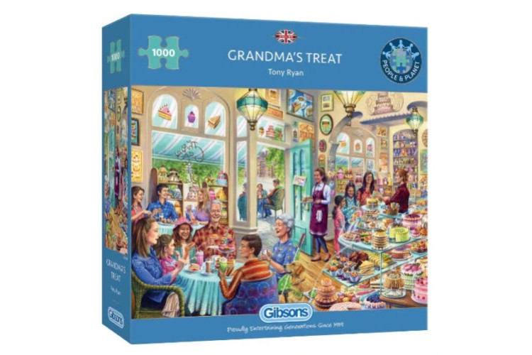 Gibson's Grandma's Treat  1000 pieces jigsaw puzzle 