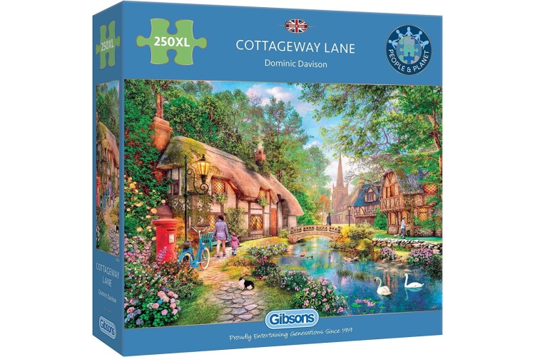 Gibsons Cottageway Lane 250XL Jigsaw Puzzle 