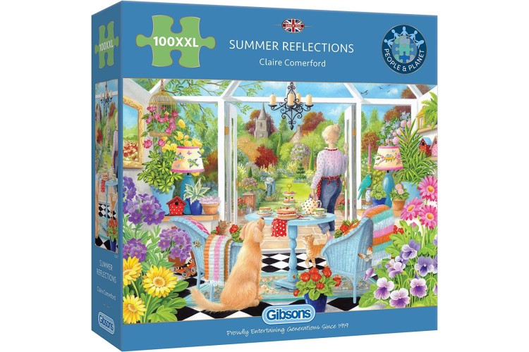 Gibsons Summer Reflections 100XXL Jigsaw Puzzle