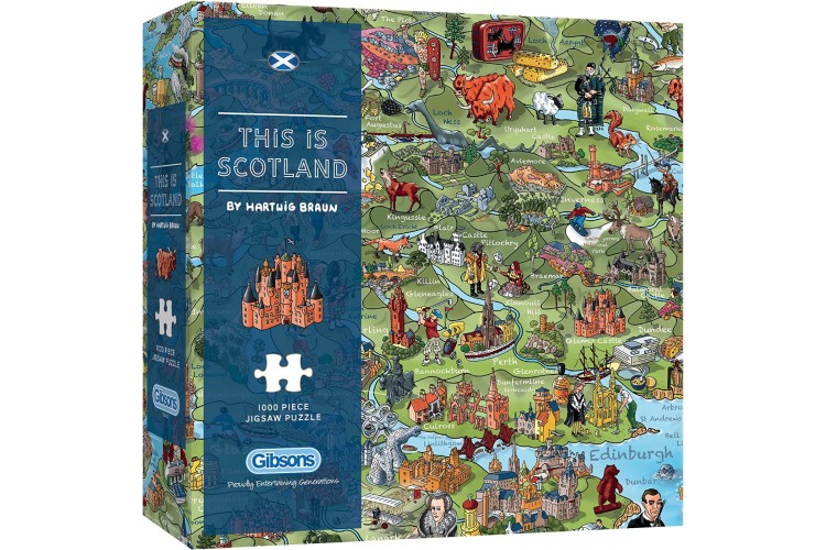 Gibsons This Is Scotland 1000pc Jigsaw Puzzle 