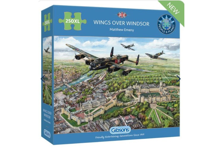 Gibsons Wings Over Windsor 250XL Jigsaw Puzzle 