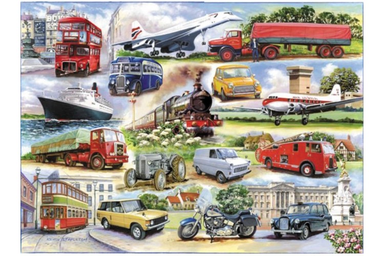 House of Puzzles Golden Oldies 1000pc Jigsaw Puzzle