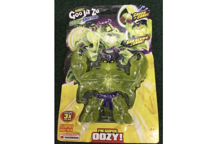 Goo Jit Zu Glow Shifters Scorpius 