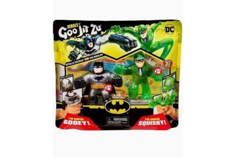 Goo Jit Zu Twin Pack - Batman & Fiddler 