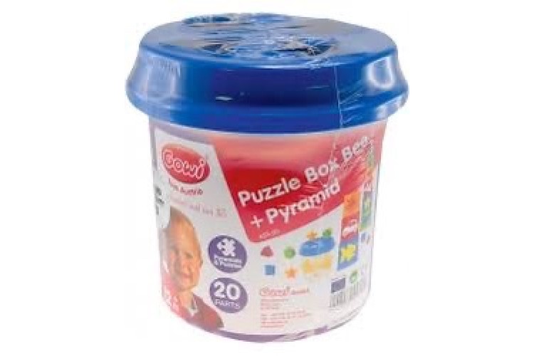 Gowi Shape Sorter & Pyramid  453-20