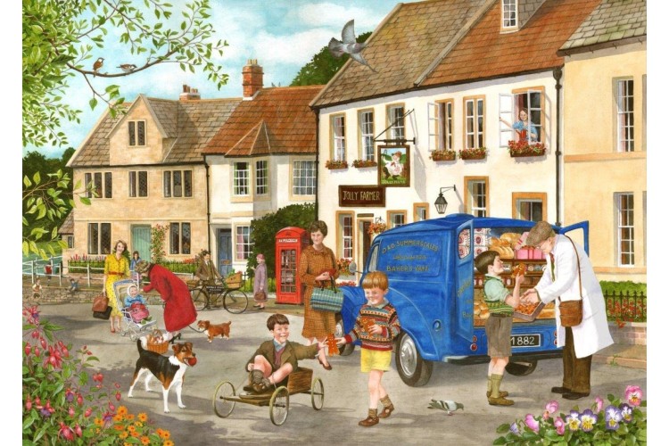 House of Puzzles Gingerbread Boys Big 500 piece