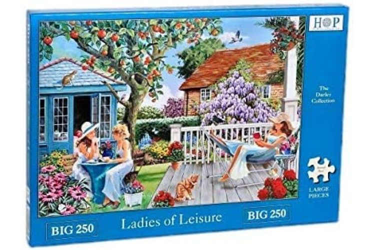 House of Puzzles Ladies of Leisure Big 250 piece Jigsaw puzzle 