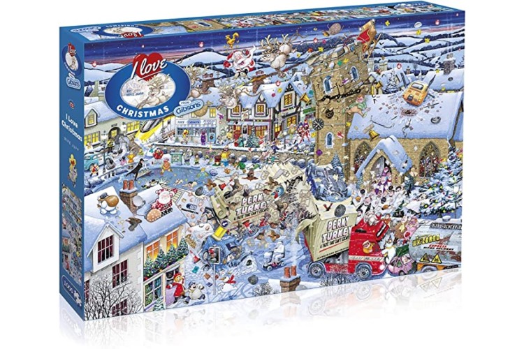 Gibson's I Love Christmas 1000 pcs