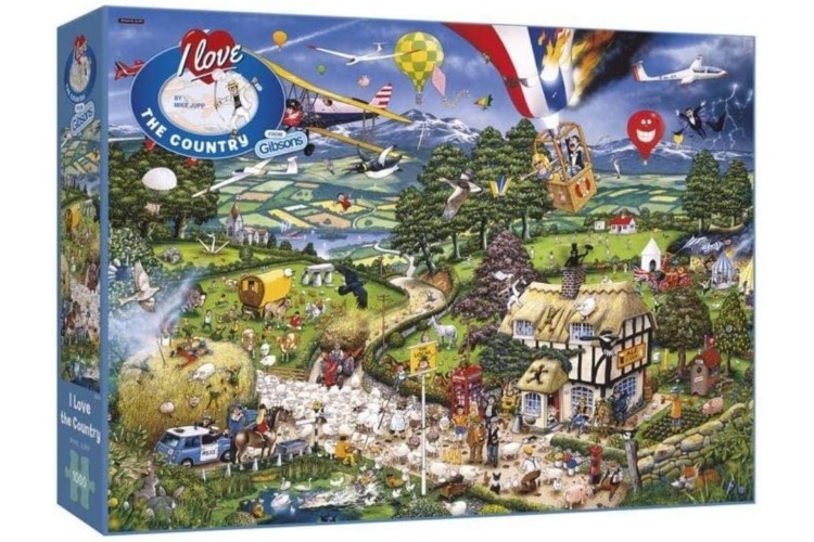 Gibson's I LOVE THE COUNTRY JIGSAW  