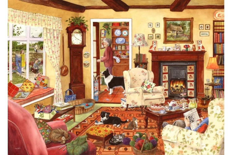 House of puzzles In Time for Tea Big 500 Jigsaw Puzzle 