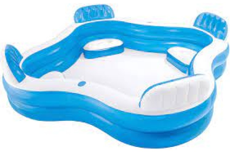 Intex 4 Seater family lounge paddling Pool 