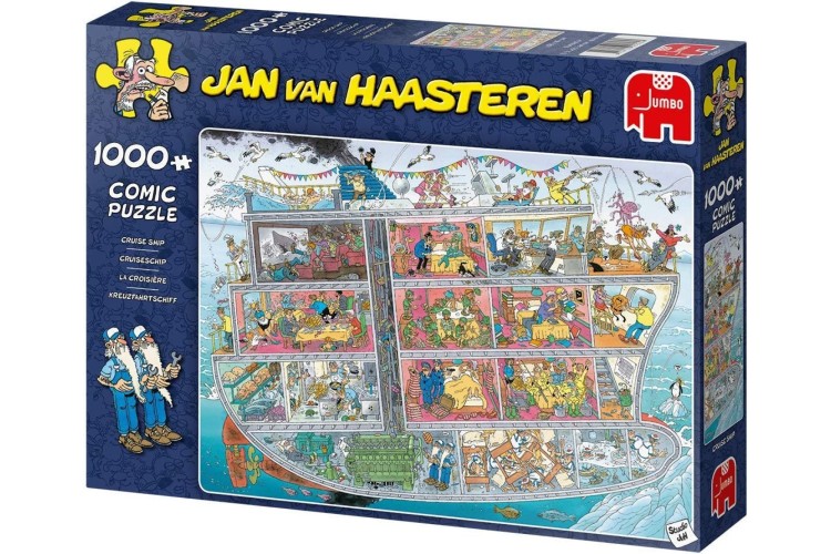 Jumbo Jan van Haasteren Cruise Ship 1000pcs Jigsaw Puzzle 