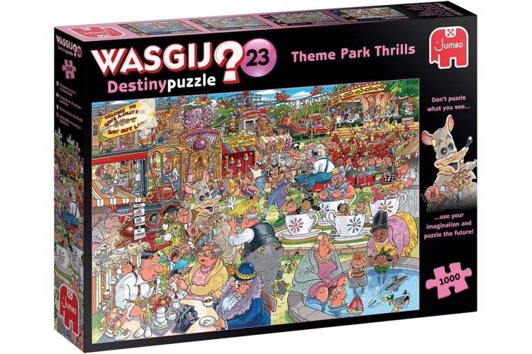 Jumbo Wasgij Destiny 23 Theme Park Thrills 1000pcs Jigsaw Puzzle 