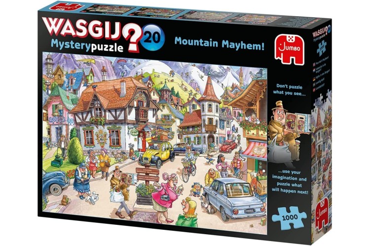 Jumbo Wasgij Mystery 20 Mountain Mayhem 1000pcs Jigsww Puzzle