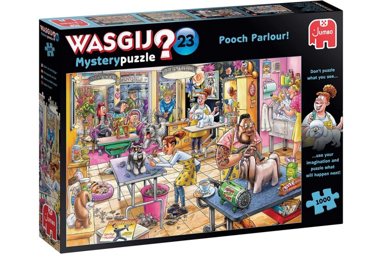 Jumbo Wasgij Mystery 23 Pooch Parlour 1000pcs Jigsaw Puzzle 