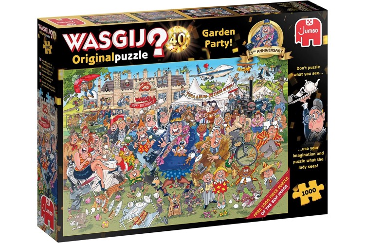 Jumbo Wasgij Original 40 Garden Party 1000pcs Jigsaw Puzzle