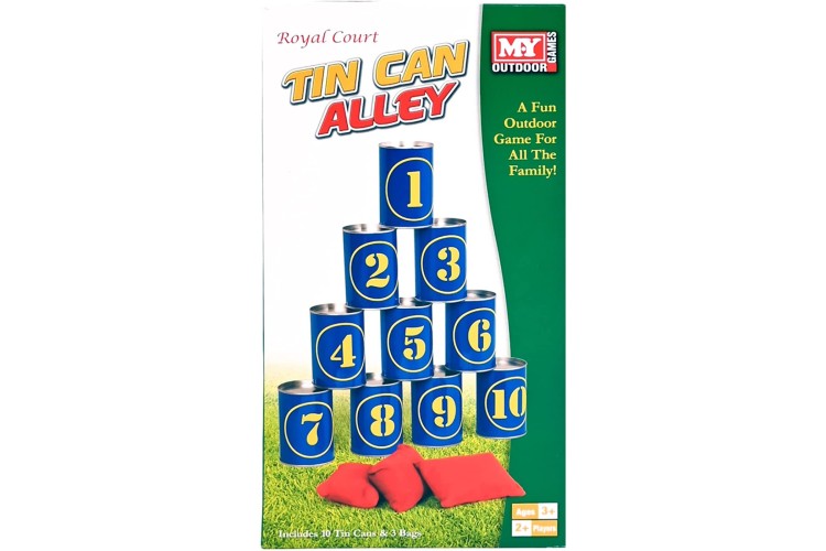 Kandy Toys Tin Can Alley outdoor game