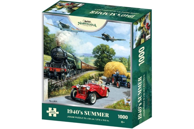 Kidicraft 1940's Summer 1000 pcs Jigsaw 