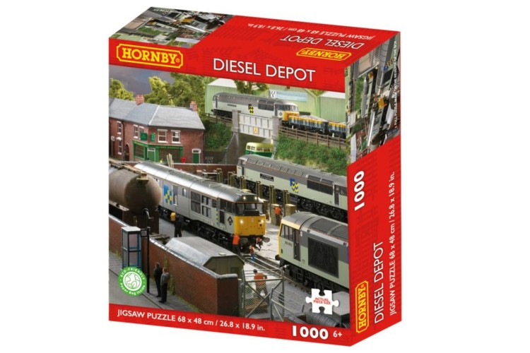 Kidicraft Hornby Diesel Depot  1000 pcs Jigsaw 