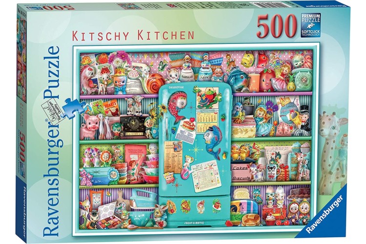 Ravensburger Kitschy Kitchen  500pcs Jigsaw puzzle 