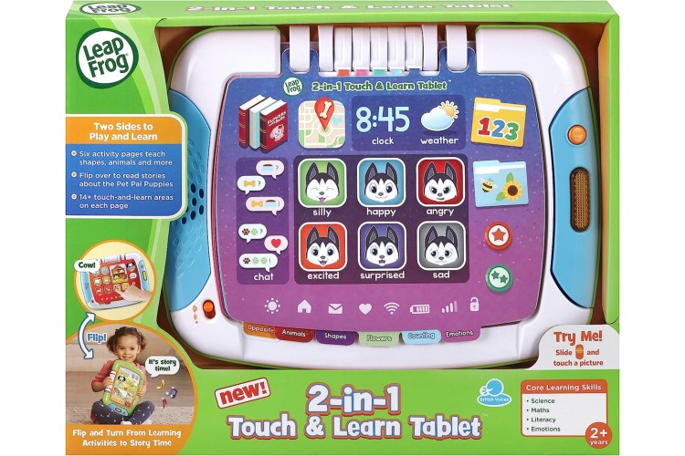 Leapfrog 2 in 1 touch & learn tablet