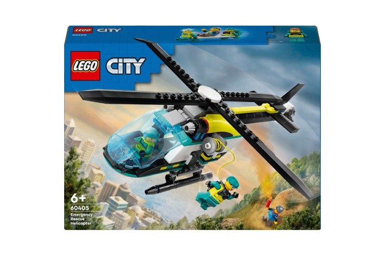 Lego City Emergency Rescue Helicopter 60405