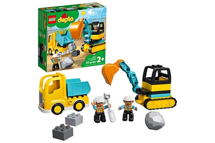 LEGO DUPLO Construction Truck & Tracked Excavator 10931