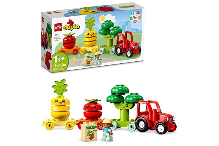 LEGO DUPLO My First Fruit and Vegetable Tractor Toy 10982