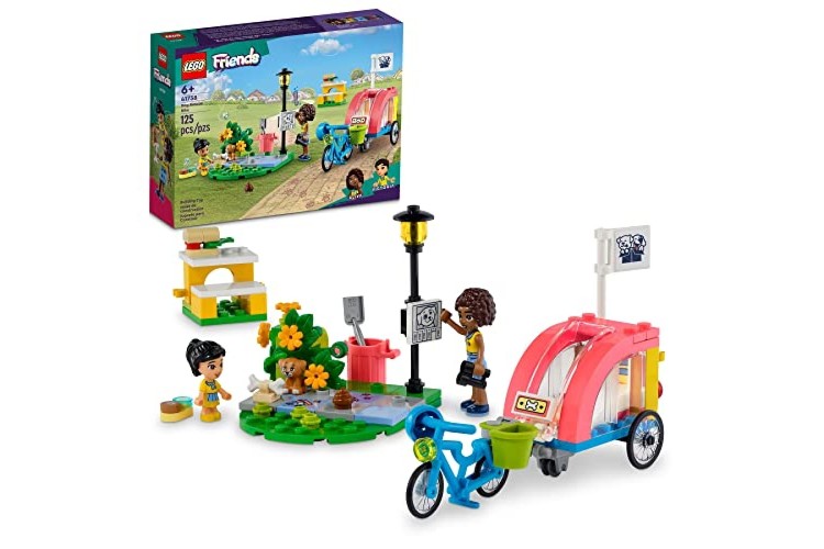 LEGO Friends Dog Rescue Bike 41738 Building Toy 