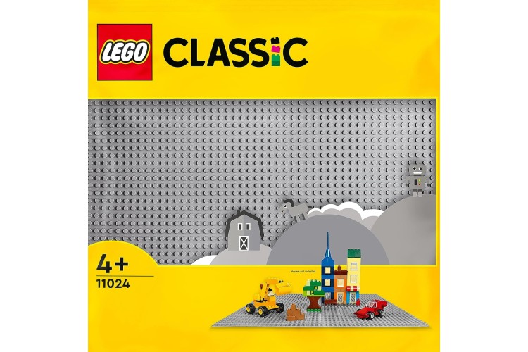 Lego grey building board 11024