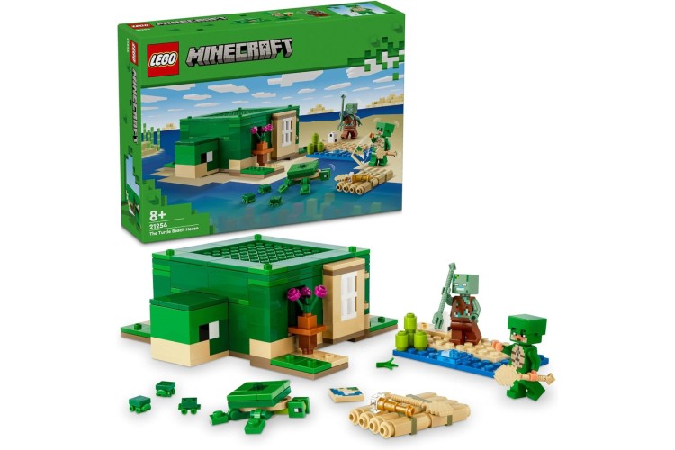 Lego Minecraft 21254 The Turtles Beach House 