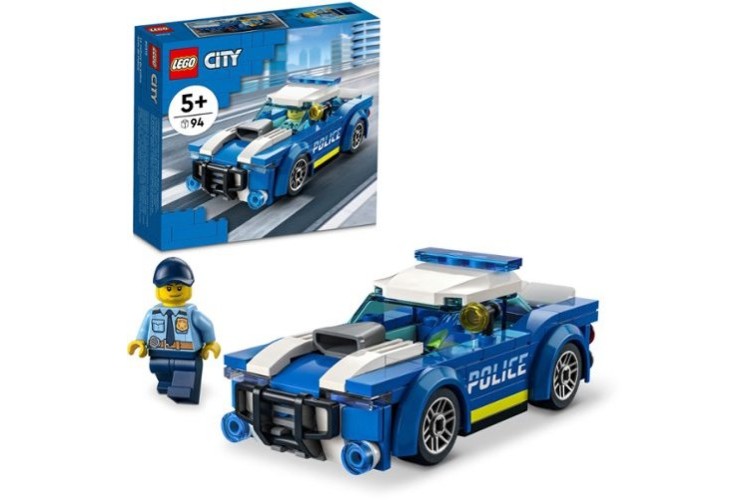 LEGO Police Car 60312 Building Set (94 Pieces)