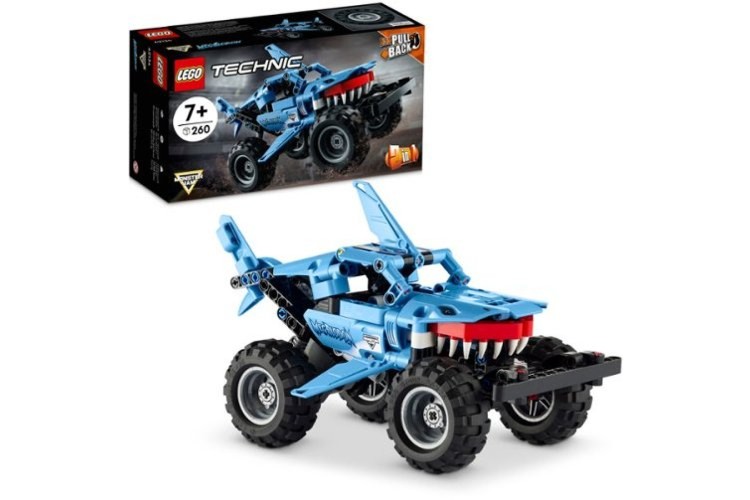 LEGO Technic Monster Jam Megalodon Building Set for Kids (42134)