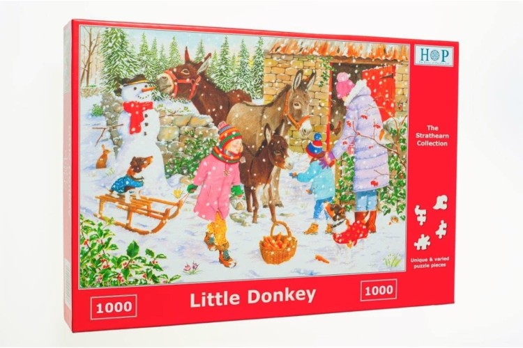 House of Puzzles Little Donkey 1000 pieces jigsaw puzzle 