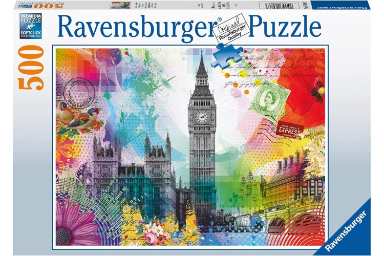 Ravensburger London Postcard 500pcs Jigsaw puzzle 