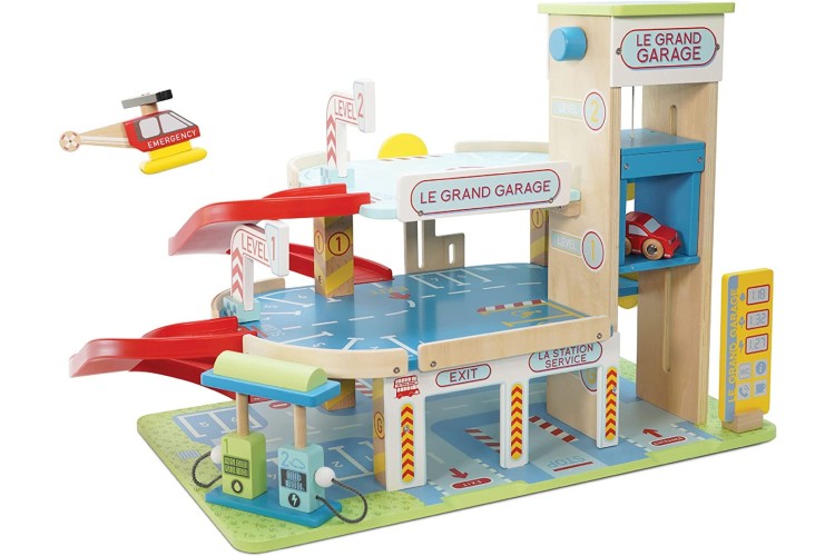 Le Toy Van  Grand Garage TV439 Wooden Toy