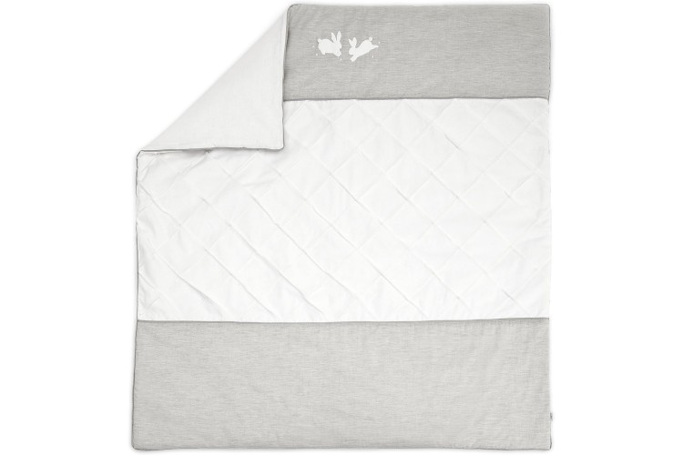 Mamas & Papas Welcome to the World Quilt Grey /White