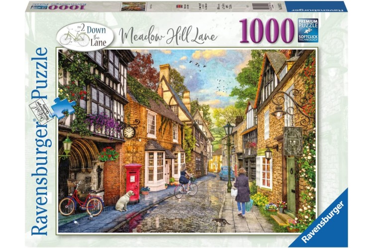 Ravensburger Meadow Hill Lane 1000pc Jigsaw Puzzle