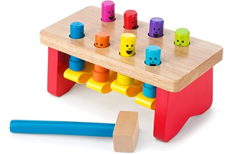Melissa & Doug deluxe pounding bench 