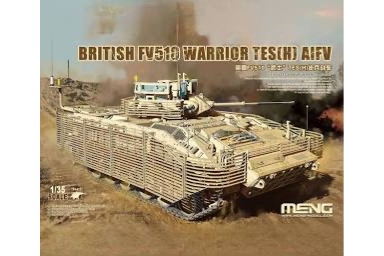 Meng British warrior TES AIFV model tank 1:35 scale