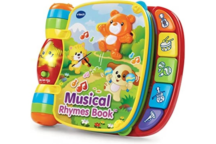 VTECH MUSICAL RHYMES BOOK