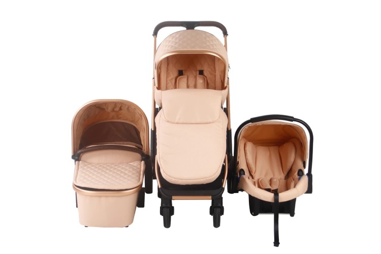 My babiie belgravia blush/rose gold travel system
