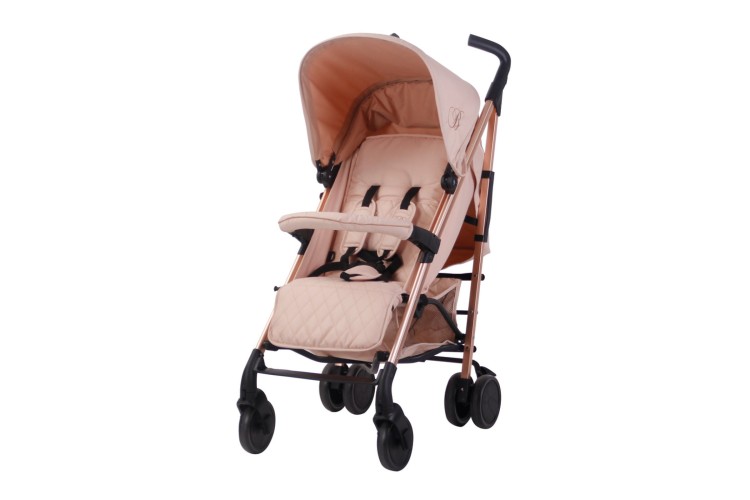 My Babiie Rose Gold and Blush Stroller 