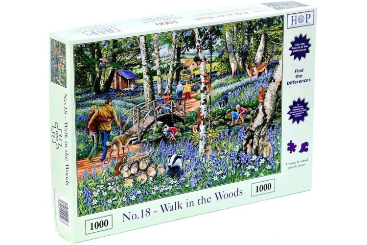 House of Puzzles No.18 Walk in the Woods 1000 pieces jigsaw puzzle