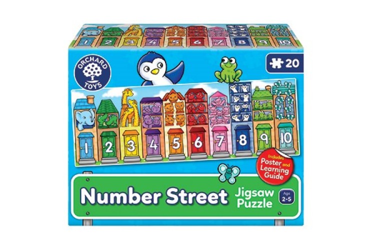 Orchard Toys Numbers Street puzzle 20pcs